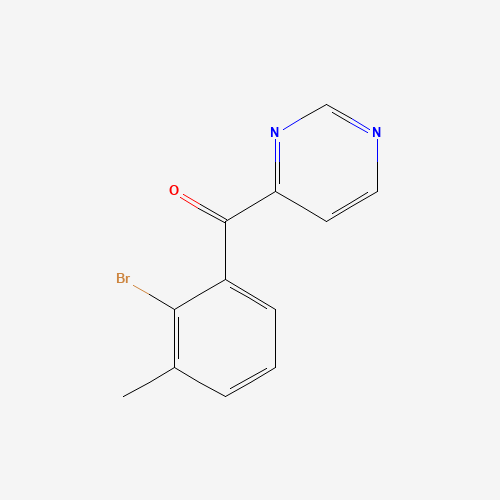 (2-bromo-3-methylphenyl)-pyrimidin-4-ylmethanone (CAS: 1319196-87-6) - Related Chemical Product