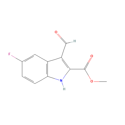 methyl 5-fluoro-3-formyl-1H-indole-2-carboxylate (CAS: 843629-51-6) - Related Chemical Product