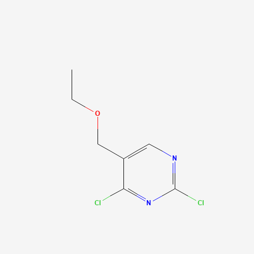 2,4-dichloro-5-(ethoxymethyl)pyrimidine (CAS: 7627-39-6) - Chemical Structure and Molecular Formula 