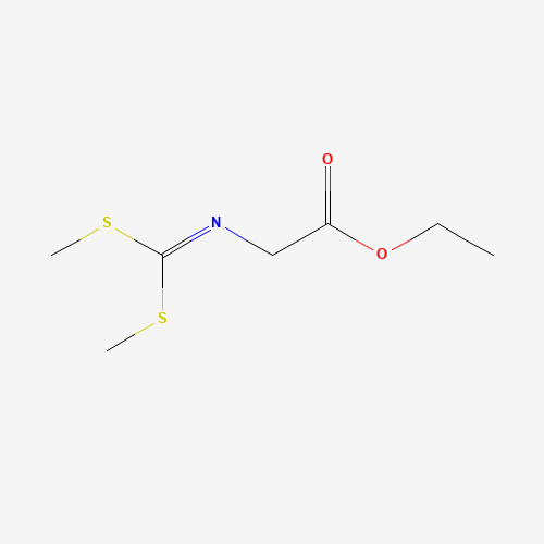 ethyl 2-[bis(methylsulfanyl)methylideneamino]acetate (CAS: 54985-61-4) - Related Chemical Product
