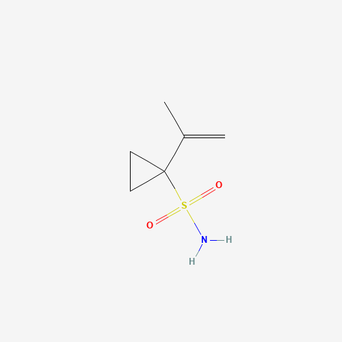 1-prop-1-en-2-ylcyclopropane-1-sulfonamide (CAS: 681808-83-3) - Chemical Structure and Molecular Formula 