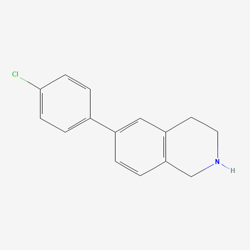 6-(4-chlorophenyl)-1,2,3,4-tetrahydroisoquinoline (CAS: 158984-85-1) - Related Chemical Product