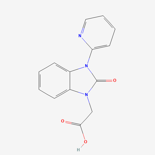 2-(2-oxo-3-pyridin-2-ylbenzimidazol-1-yl)acetic acid (CAS: 767304-68-7) - Related Chemical Product