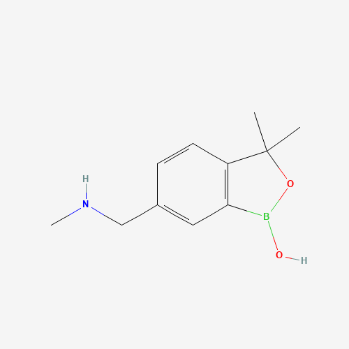1-(1-hydroxy-3,3-dimethyl-2,1-benzoxaborol-6-yl)-N-methylmethanamine (CAS: 1437051-74-5) - Related Chemical Product