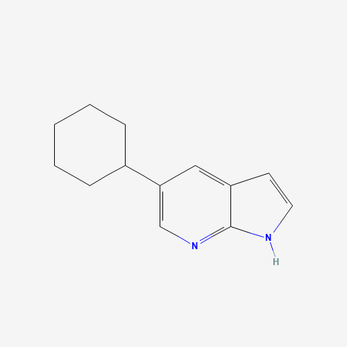 5-cyclohexyl-1H-pyrrolo[2,3-b]pyridine (CAS: 1046793-80-9) - Related Chemical Product