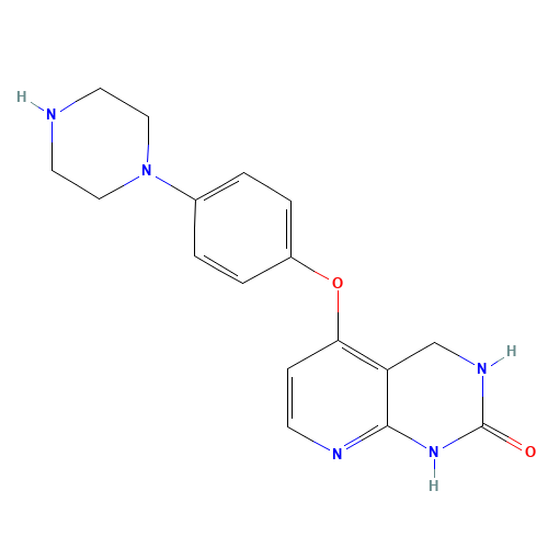 5-(4-piperazin-1-ylphenoxy)-3,4-dihydro-1H-pyrido[2,3-d]pyrimidin-2-one (CAS: 1265636-22-3) - Related Chemical Product