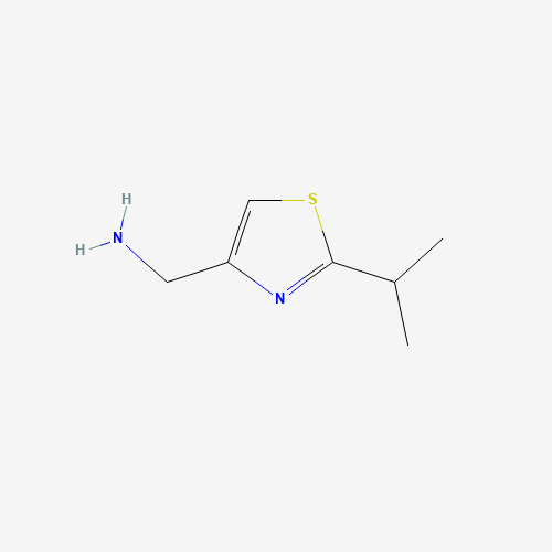 (2-propan-2-yl-1,3-thiazol-4-yl)methanamine (CAS: 903131-67-9) - Related Chemical Product
