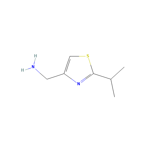 (2-propan-2-yl-1,3-thiazol-4-yl)methanamine (CAS: 903131-67-9) - Related Chemical Product