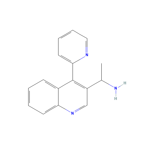 1-(4-pyridin-2-ylquinolin-3-yl)ethanamine (CAS: 1374195-69-3) - Related Chemical Product