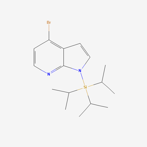 (4-bromopyrrolo[2,3-b]pyridin-1-yl)-tri(propan-2-yl)silane (CAS: 640735-24-6) - Related Chemical Product