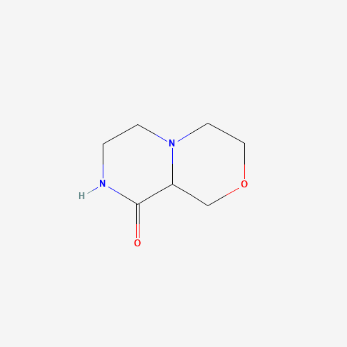 3,4,6,7,8,9a-hexahydro-1H-pyrazino[2,1-c][1,4]oxazin-9-one (CAS: 929047-10-9) - Related Chemical Product