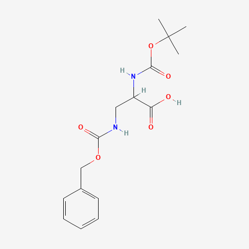 2-[(2-methylpropan-2-yl)oxycarbonyl]-4-oxo-4-phenylmethoxybutanoic acid (CAS: 120709-59-3) - Related Chemical Product