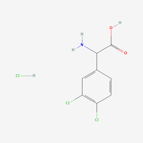 2-amino-2-(3,4-dichlorophenyl)acetic acid;hydrochloride (CAS: 1105679-25-1) - Related Chemical Product
