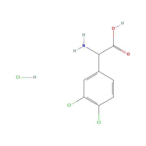 2-amino-2-(3,4-dichlorophenyl)acetic acid;hydrochloride (CAS: 1105679-25-1) - Related Chemical Product