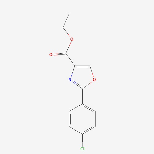 ethyl 2-(4-chlorophenyl)-1,3-oxazole-4-carboxylate (CAS: 78979-62-1) - Related Chemical Product