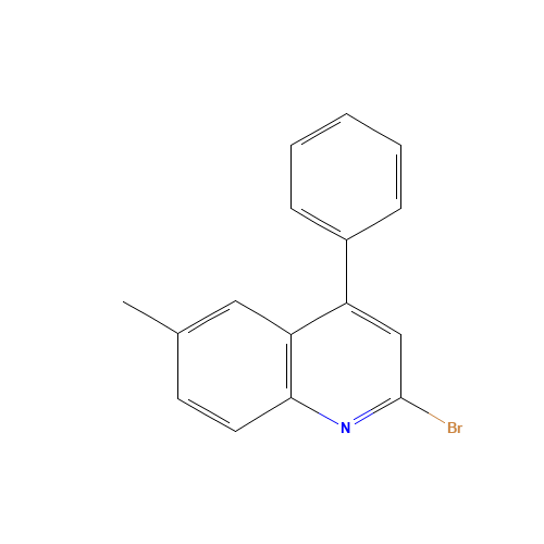 2-bromo-6-methyl-4-phenylquinoline (CAS: 133131-93-8) - Related Chemical Product
