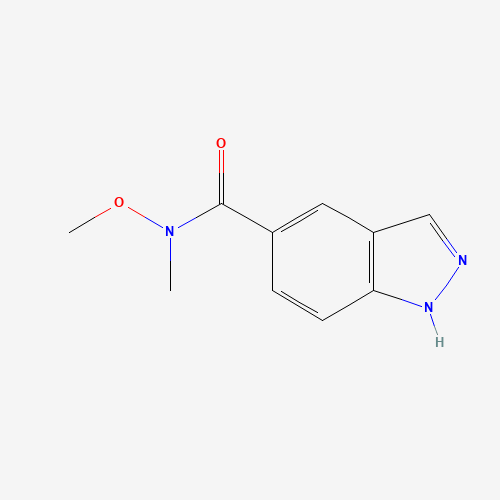 N-methoxy-N-methyl-1H-indazole-5-carboxamide (CAS: 1093306-90-1) - Related Chemical Product