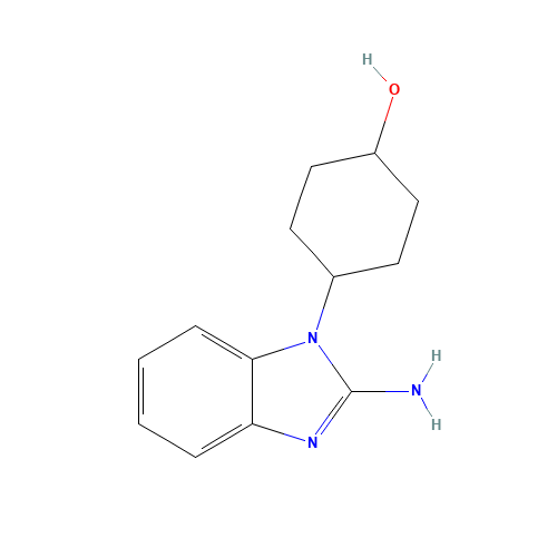 4-(2-aminobenzimidazol-1-yl)cyclohexan-1-ol (CAS: 1038334-18-7) - Related Chemical Product
