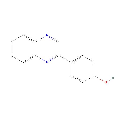 4-(1H-quinoxalin-2-ylidene)cyclohexa-2,5-dien-1-one (CAS: 33707-91-4) - Chemical Structure and Molecular Formula 