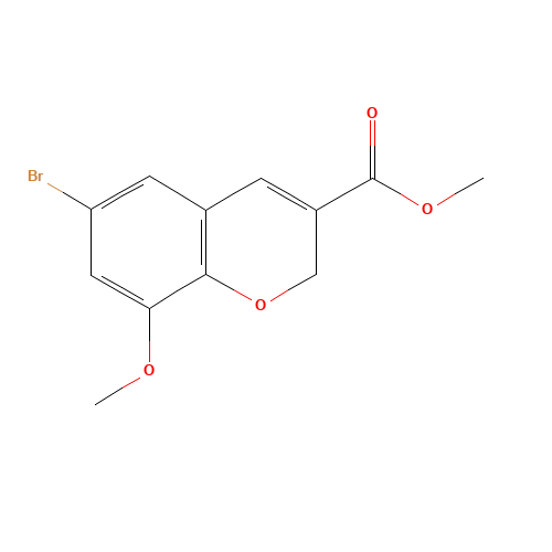 methyl 6-bromo-8-methoxy-2H-chromene-3-carboxylate (CAS: 885271-18-1) - Related Chemical Product