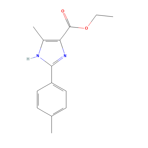 ethyl 5-methyl-2-(4-methylphenyl)-1H-imidazole-4-carboxylate (CAS: 115868-55-8) - Related Chemical Product