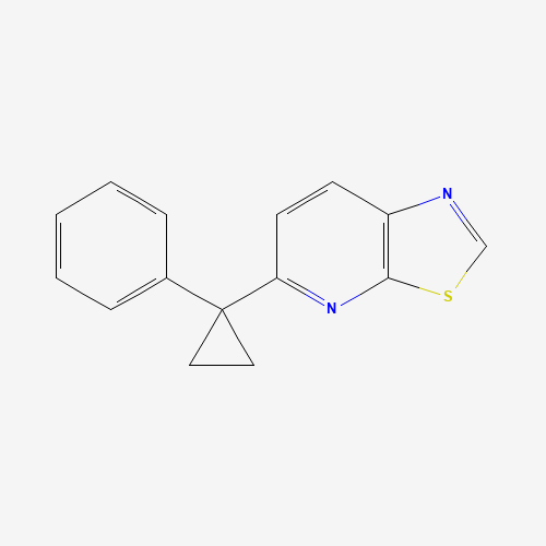 5-(1-phenylcyclopropyl)-[1,3]thiazolo[5,4-b]pyridine (CAS: 1202075-79-3) - Related Chemical Product
