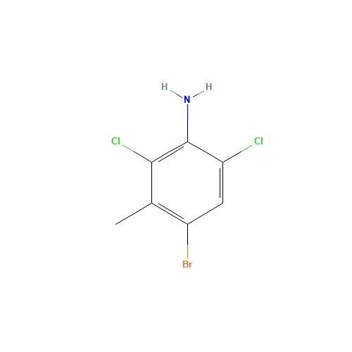 4-bromo-2,6-dichloro-3-methylaniline (CAS: 62406-68-2) - Related Chemical Product