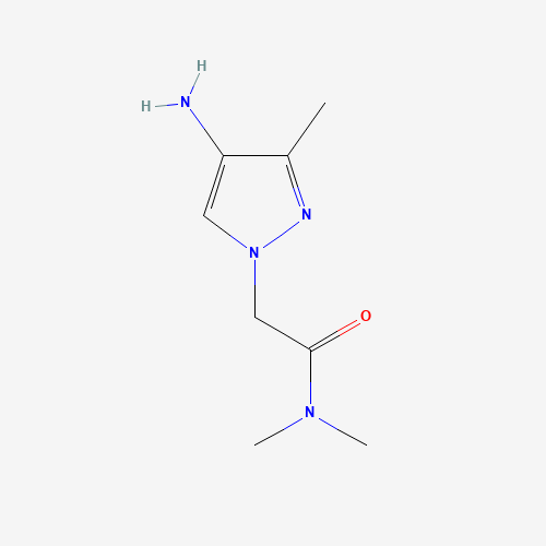 2-(4-amino-3-methylpyrazol-1-yl)-N,N-dimethylacetamide (CAS: 1257553-49-3) - Related Chemical Product