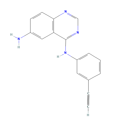 4-N-(3-ethynylphenyl)quinazoline-4,6-diamine (CAS: 183319-38-2) - Related Chemical Product