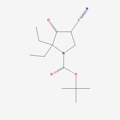 tert-butyl 4-cyano-2,2-diethyl-3-oxopyrrolidine-1-carboxylate (CAS: 1245806-93-2) - Related Chemical Product