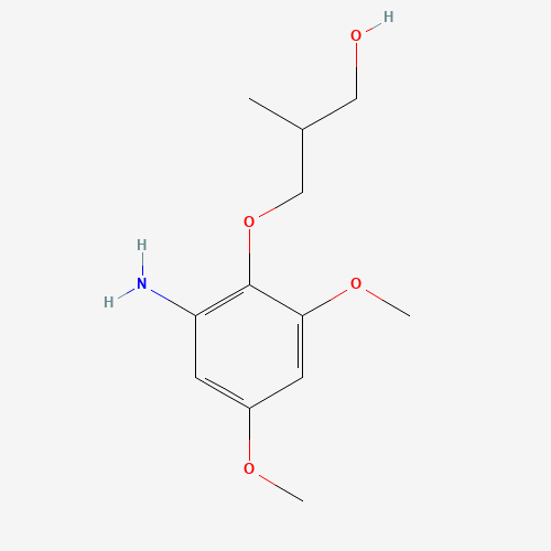 3-(2-amino-4,6-dimethoxyphenoxy)-2-methylpropan-1-ol (CAS: 1307231-86-2) - Related Chemical Product