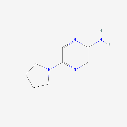 5-pyrrolidin-1-ylpyrazin-2-amine (CAS: 1034711-12-0) - Related Chemical Product
