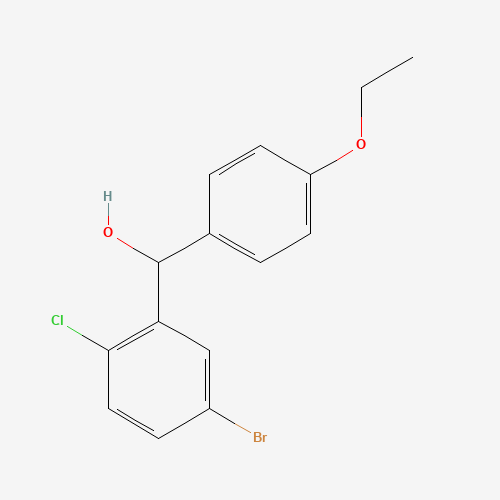 (5-bromo-2-chlorophenyl)-(4-ethoxyphenyl)methanol (CAS: 1280647-32-6) - Related Chemical Product