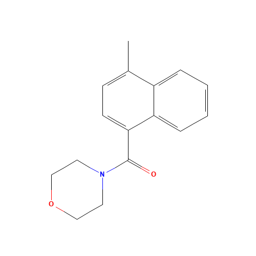 (4-methylnaphthalen-1-yl)-morpholin-4-ylmethanone (CAS: 1201581-76-1) - Related Chemical Product