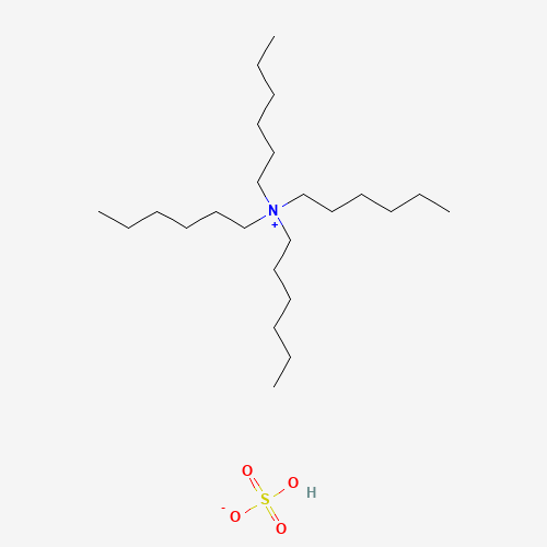 hydrogen sulfate;tetrahexylazanium (CAS: 32503-34-7) - Chemical Structure and Molecular Formula 
