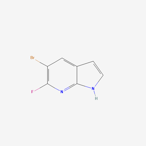 5-bromo-6-fluoro-1H-pyrrolo[2,3-b]pyridine (CAS: 1207625-29-3) - Related Chemical Product
