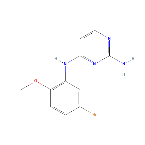 4-N-(5-bromo-2-methoxyphenyl)pyrimidine-2,4-diamine (CAS: 1202770-66-8) - Related Chemical Product