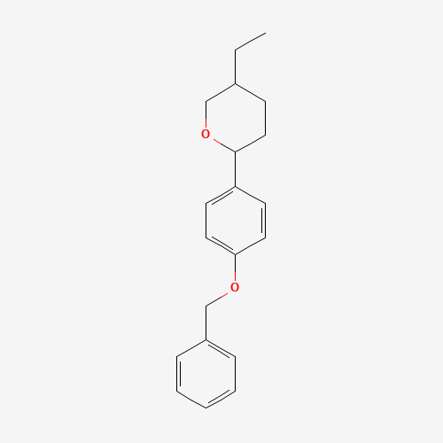 5-ethyl-2-(4-phenylmethoxyphenyl)oxane (CAS: 879544-20-4) - Related Chemical Product