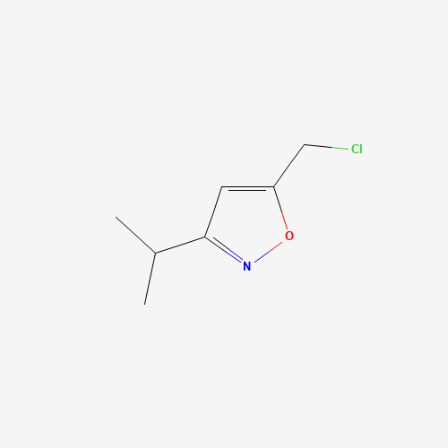 5-(chloromethyl)-3-propan-2-yl-1,2-oxazole (CAS: 64988-71-2) - Related Chemical Product
