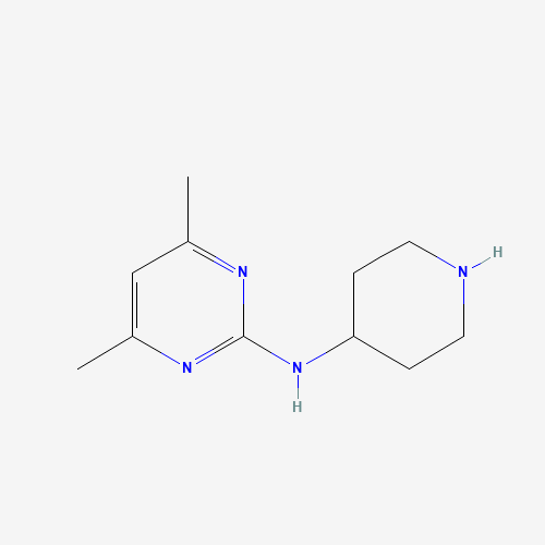 4,6-dimethyl-N-piperidin-4-ylpyrimidin-2-amine (CAS: 951117-53-6) - Related Chemical Product