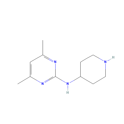 4,6-dimethyl-N-piperidin-4-ylpyrimidin-2-amine (CAS: 951117-53-6) - Related Chemical Product