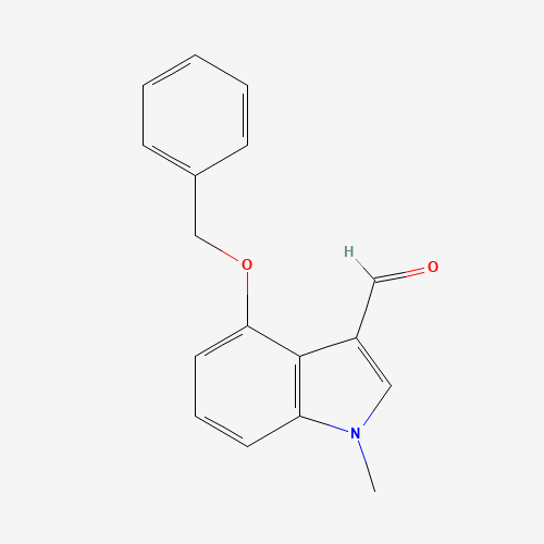 1-methyl-4-phenylmethoxyindole-3-carbaldehyde (CAS: 93315-78-7) - Related Chemical Product