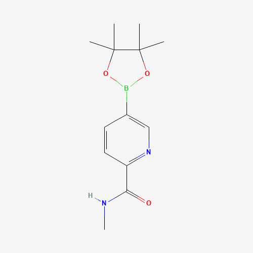 N-methyl-5-(4,4,5,5-tetramethyl-1,3,2-dioxaborolan-2-yl)pyridine-2-carboxamide (CAS: 945863-21-8) - Related Chemical Product