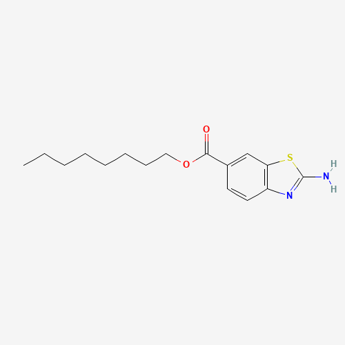 octyl 2-amino-1,3-benzothiazole-6-carboxylate (CAS: 1226517-89-0) - Related Chemical Product