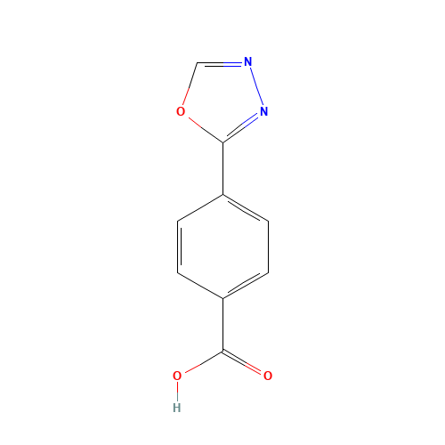 4-(1,3,4-oxadiazol-2-yl)benzoic acid (CAS: 59663-66-0) - Related Chemical Product