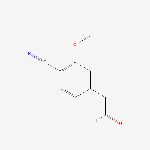 2-methoxy-4-(2-oxoethyl)benzonitrile (CAS: 1255207-15-8) - Related Chemical Product
