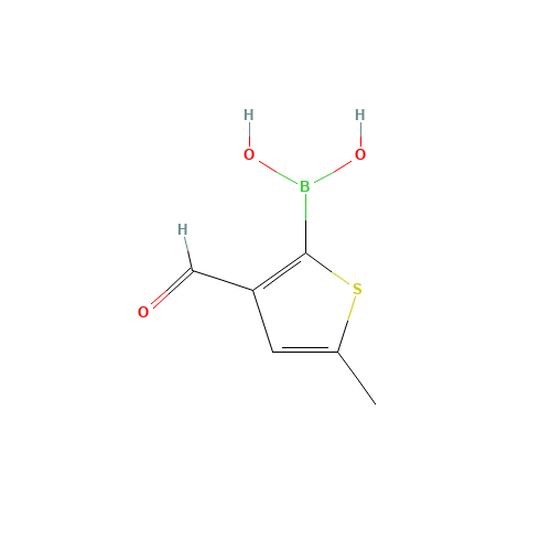 (3-formyl-5-methylthiophen-2-yl)boronic acid (CAS: 36155-76-7) - Related Chemical Product
