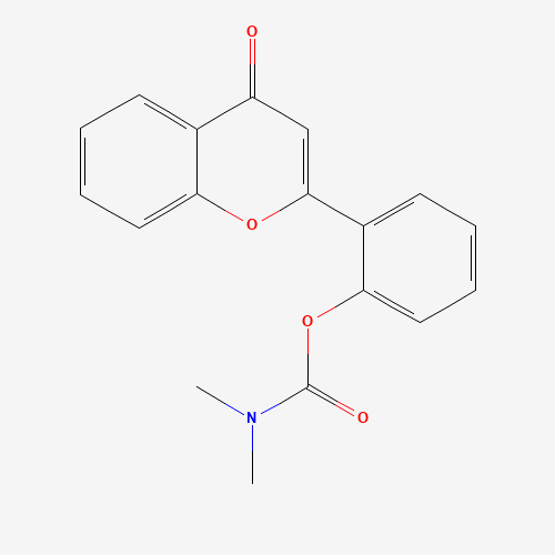 [2-(4-oxochromen-2-yl)phenyl] N,N-dimethylcarbamate (CAS: 405216-83-3) - Related Chemical Product