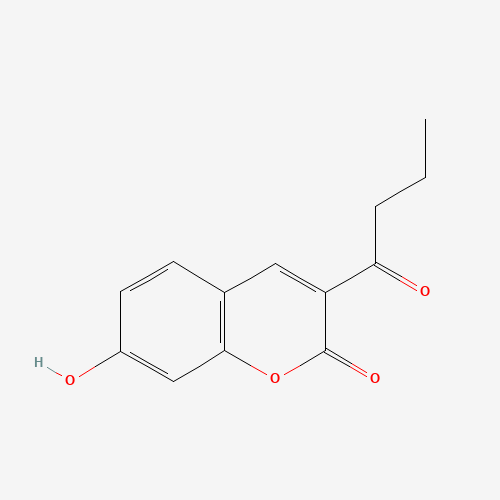 3-butanoyl-7-hydroxychromen-2-one (CAS: 19491-89-5) - Related Chemical Product