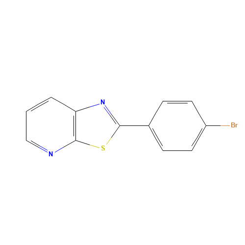 2-(4-bromophenyl)-[1,3]thiazolo[5,4-b]pyridine (CAS: 934328-92-4) - Related Chemical Product